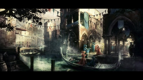 Boceto Carnaval Venecia